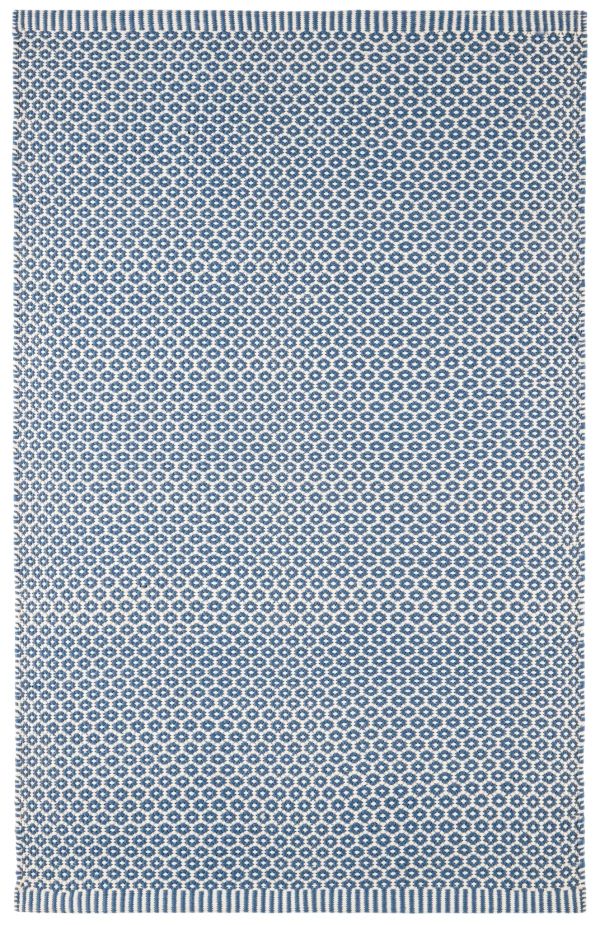 Finn Denim Handwoven Indoor/Outdoor Rug | Annie Selke