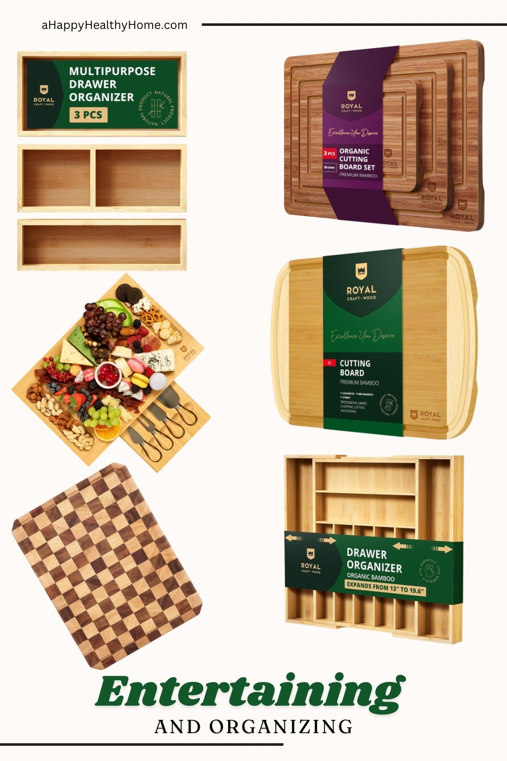 Upgrade your kitchen and entertaining setup with these stylish, functional bamboo organizers and cutting boards from Royal Craft Wood! Perfect for keeping drawers tidy, serving charcuterie, and prepping meals, these eco-friendly bamboo pieces.

#LTKSaleAlert #LTKGiftGuide #LTKHome
