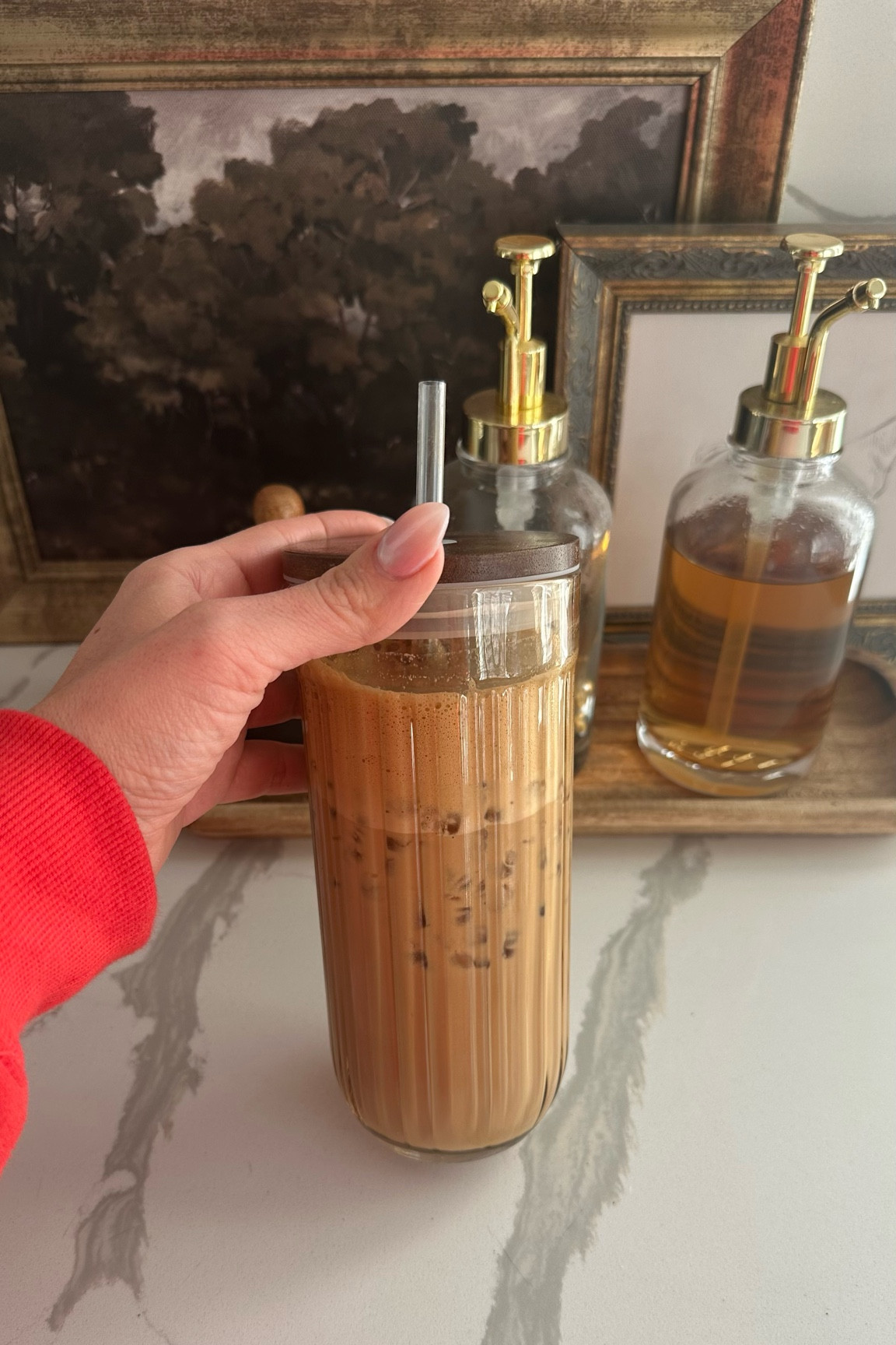 My favorite glass cups from Target! Also linking my coffee syrup dispensers 

Coffee station
Target finds 

#LTKHome #LTKFindsUnder50 #LTKStyleTip