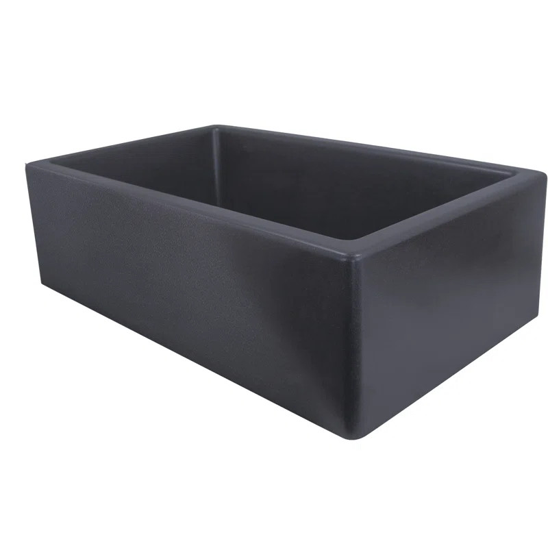 Plymouth 32.75'' Farmhouse Single Basin Kitchen Sink | Wayfair North America