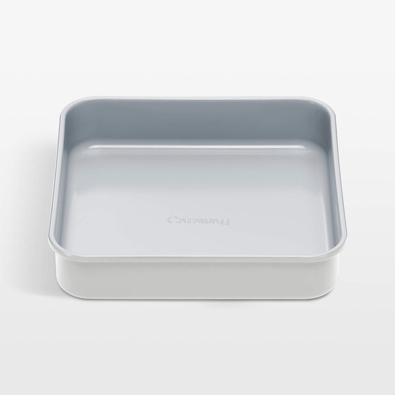 Caraway Grey Non-Stick Ceramic Square Pan + Reviews | Crate & Barrel | Crate & Barrel