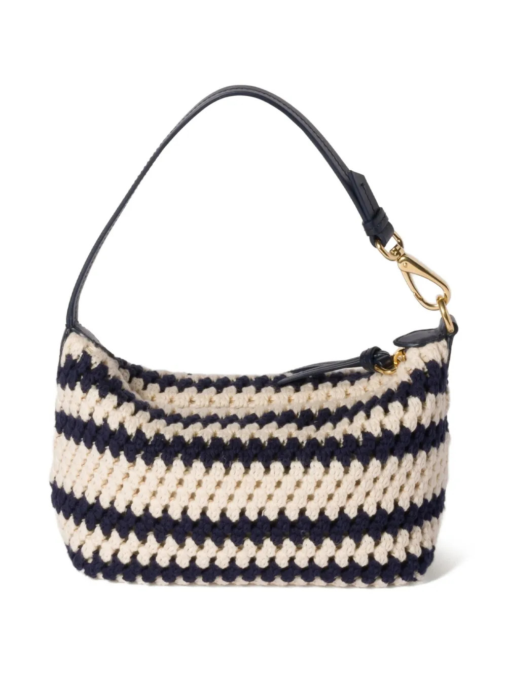 striped crochet shoulder bag | Farfetch Global