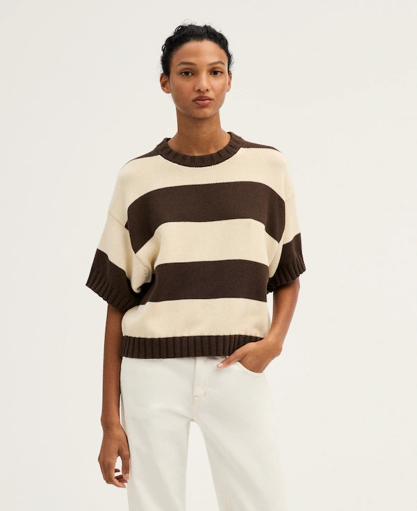Relaxed Sweater Tee in 100% Cotton | Madewell