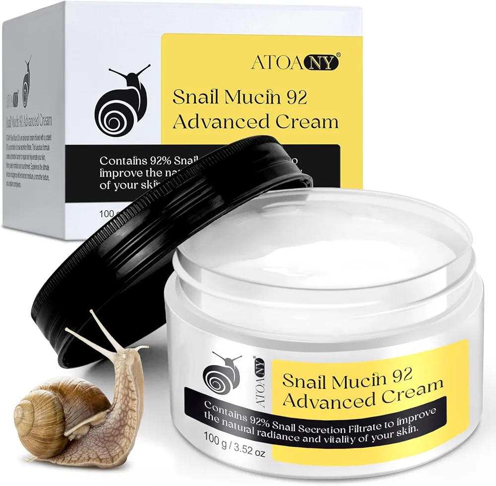 ATONY Snail Mucin Repair Cream, Snail Mucin 92% Cream Skincare Moisturizer, Moisturizing Anti Age... | Amazon (US)
