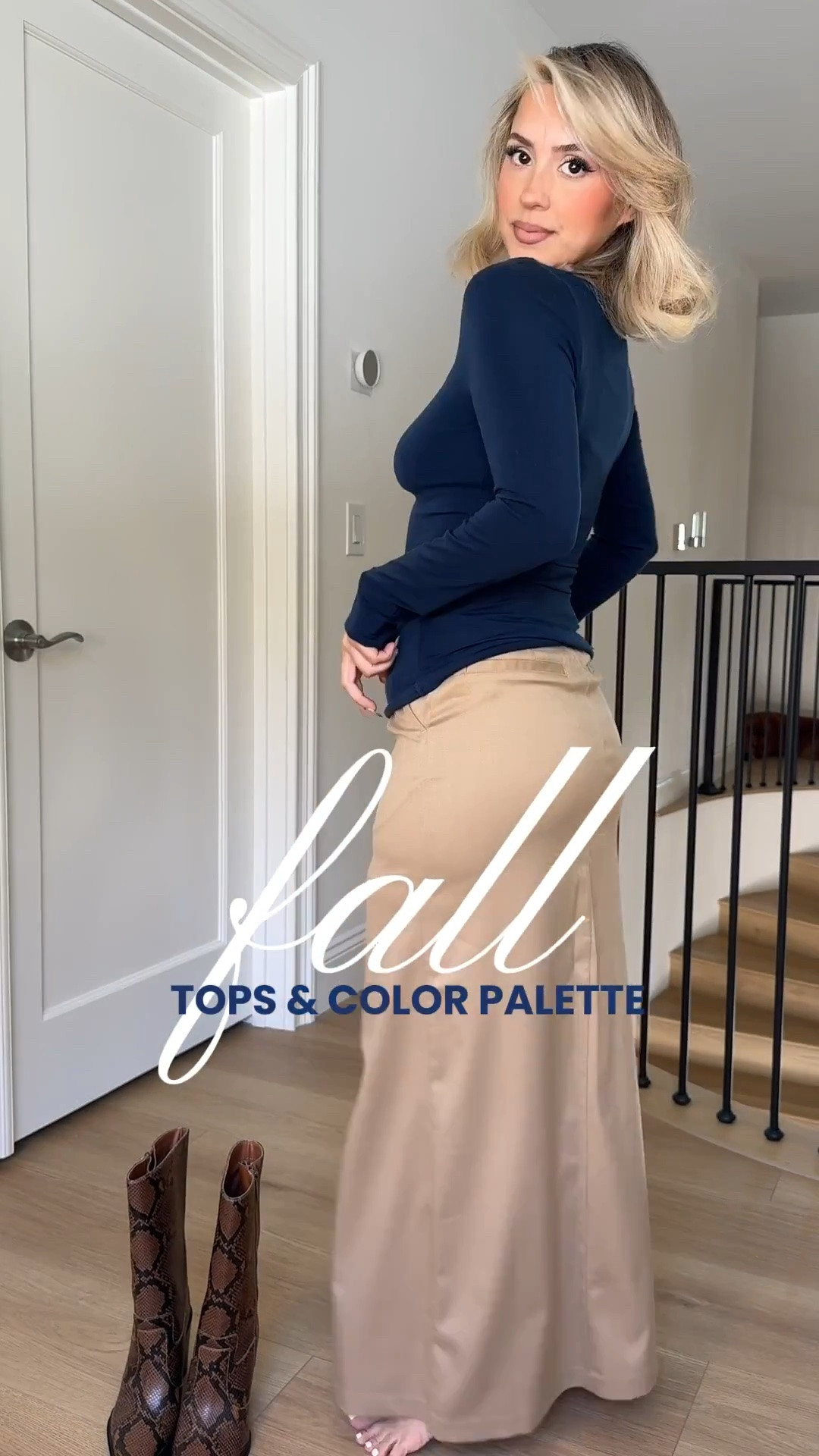 Favorite fall Amazon tops & fall color palette 😍