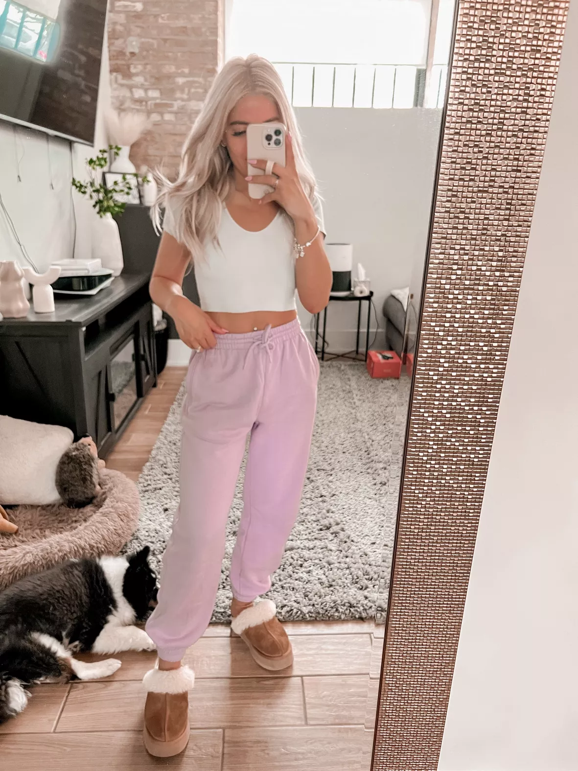 Comfortable Knit High Waisted Workout Jogger Sweatpants  Pink joggers  outfit, Body suit outfits, Joggers outfit