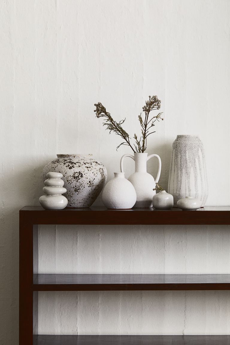 Terracotta Vase - White - Home All | H&M CA | H&M (US + CA)