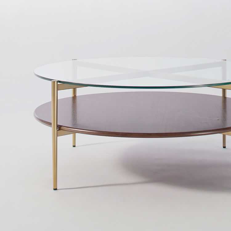Mid-Century Art Display Round Coffee Table (34"–42") | West Elm (US)