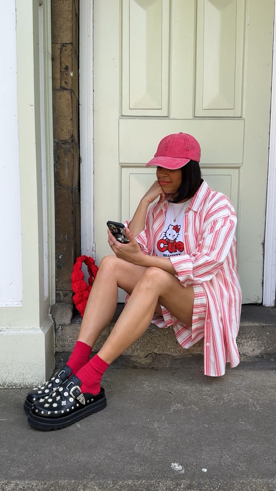 Asos red stripe shirt outfit 2 links ❣️

#LTKstyletip #LTKsummer