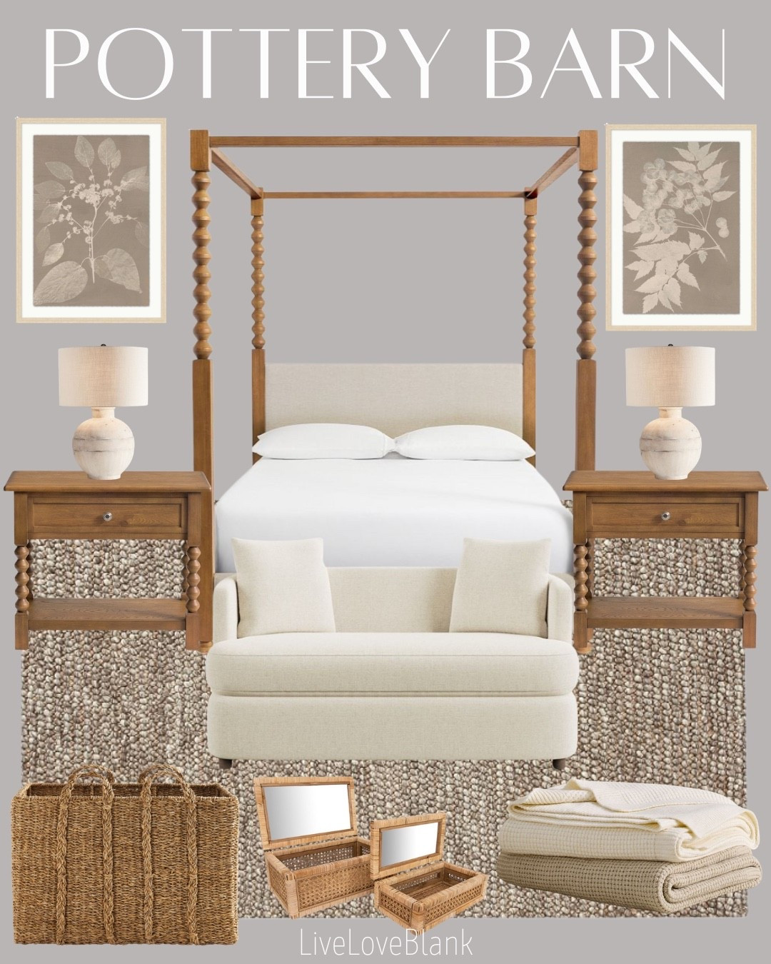 Pottery Barn bedroom 
Home refresh
Neutral home decor
@Pottery Barn

#LTKSeasonal #LTKHome #LTKmomlife