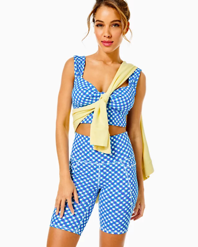 UPF 50+ Luxletic 8" South Beach High Rise Bike Short | Lilly Pulitzer