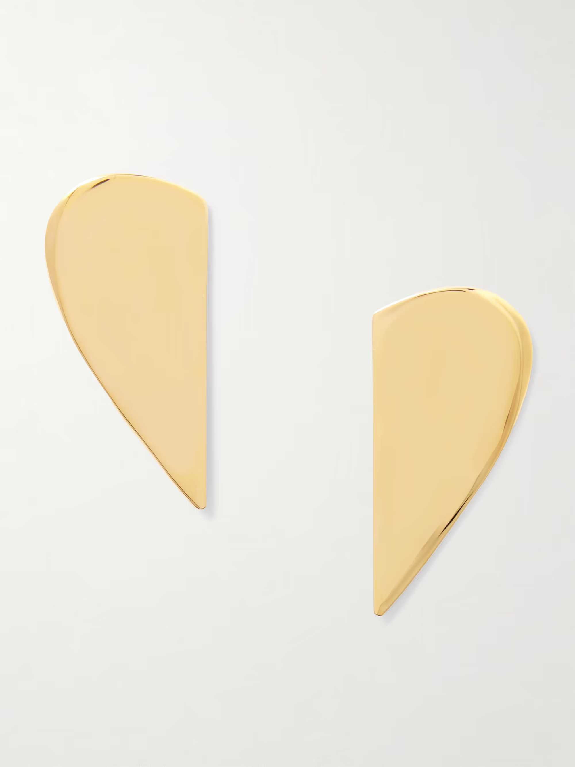 Demi-Cœur gold-tone earrings | NET-A-PORTER (UK & EU)