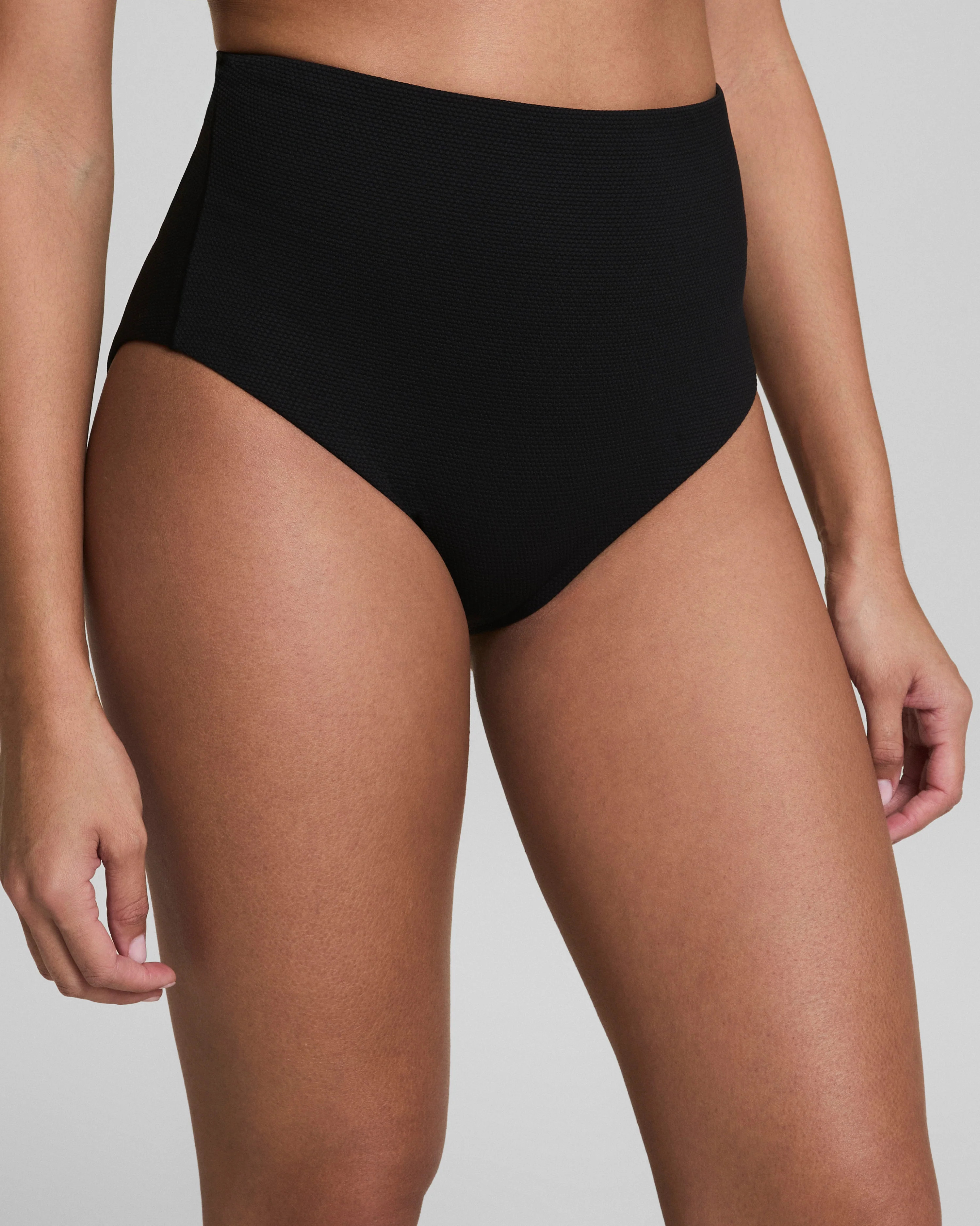 Pique Cheeky Swim Bottom – Flattering High-Rise | SPANX | Spanx