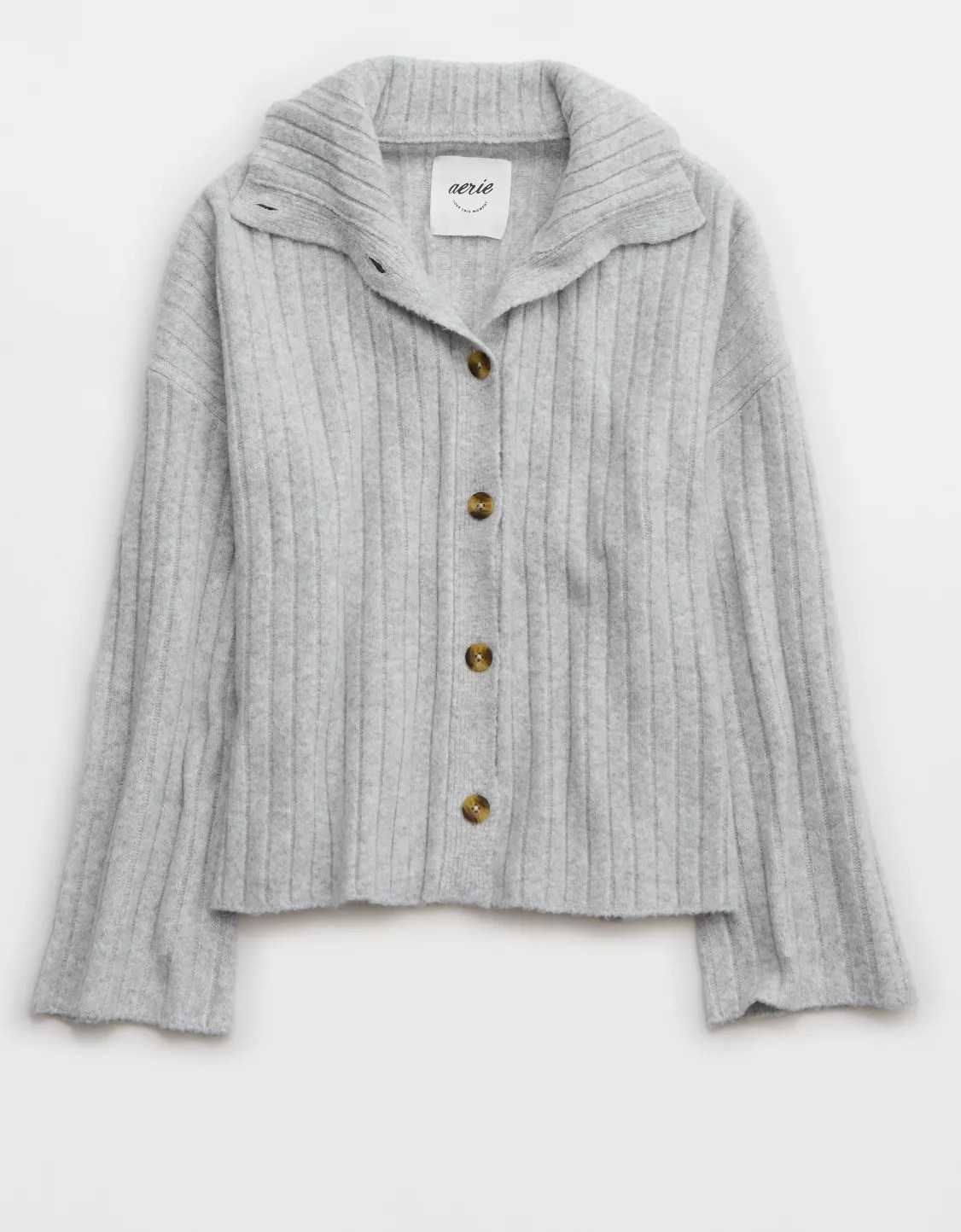 Aerie unREAL Ribbed Cardigan | Aerie