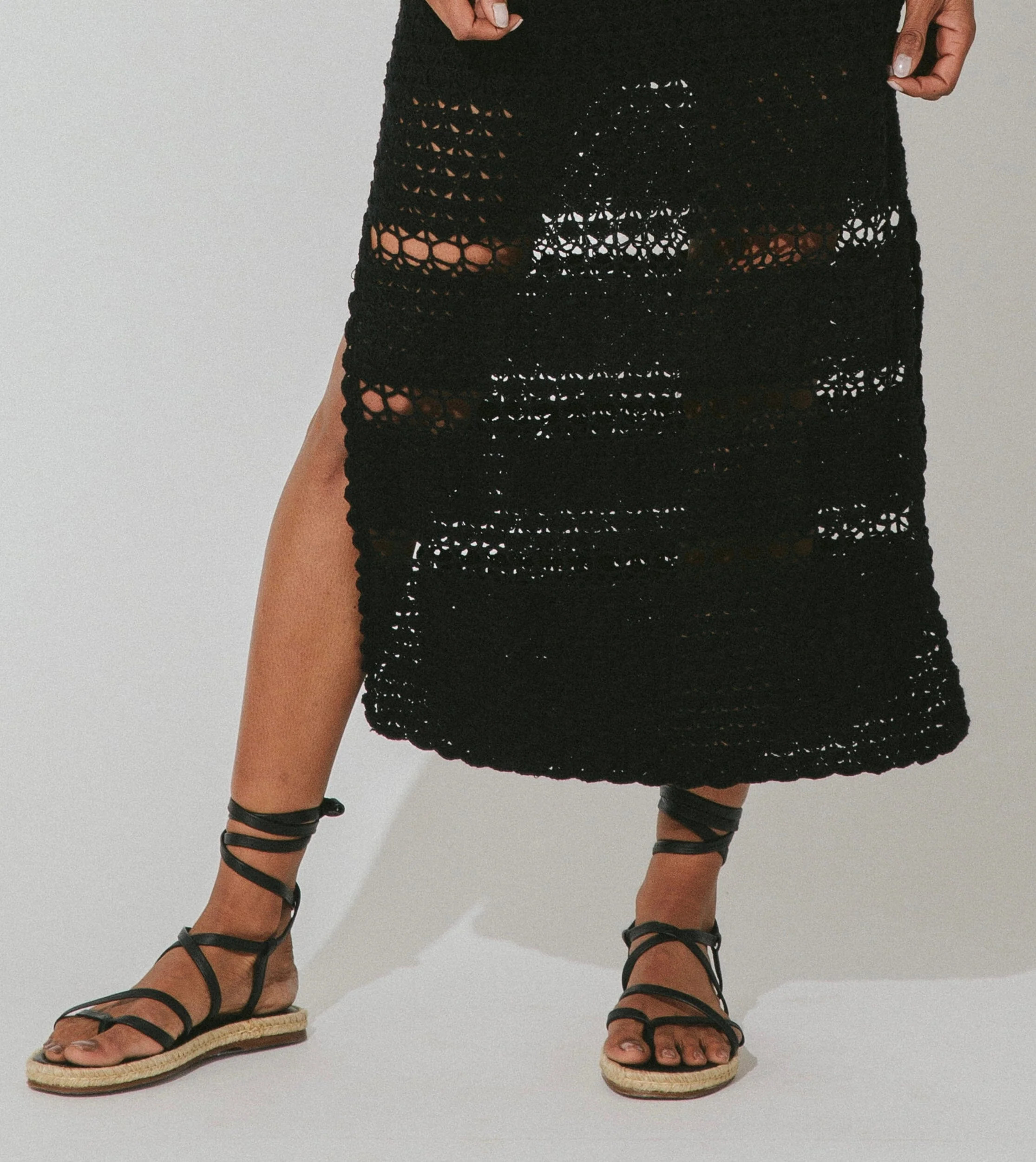 Shop Diah Crochet Midi Dress | Cleobella | Cleobella LLC