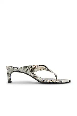 ROTATE Kitten Heel Mule in Arctic Gray Combo from Revolve.com | Revolve Clothing (Global)