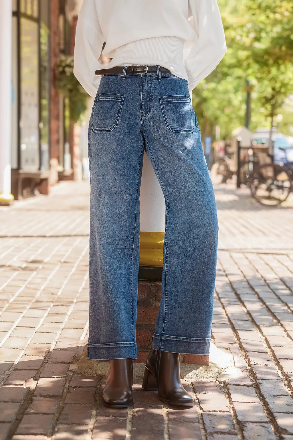 Fireside Plans Dark Wash Jeans | Cupshe US