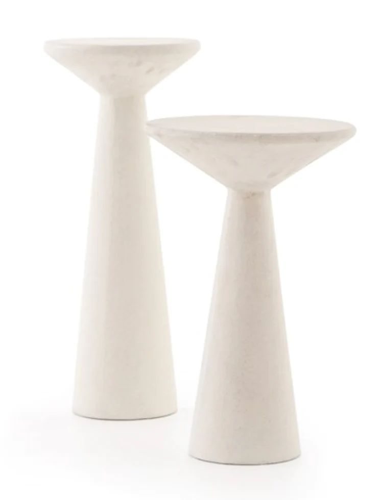 Ray Concrete Tables Set of Two | Megan Molten