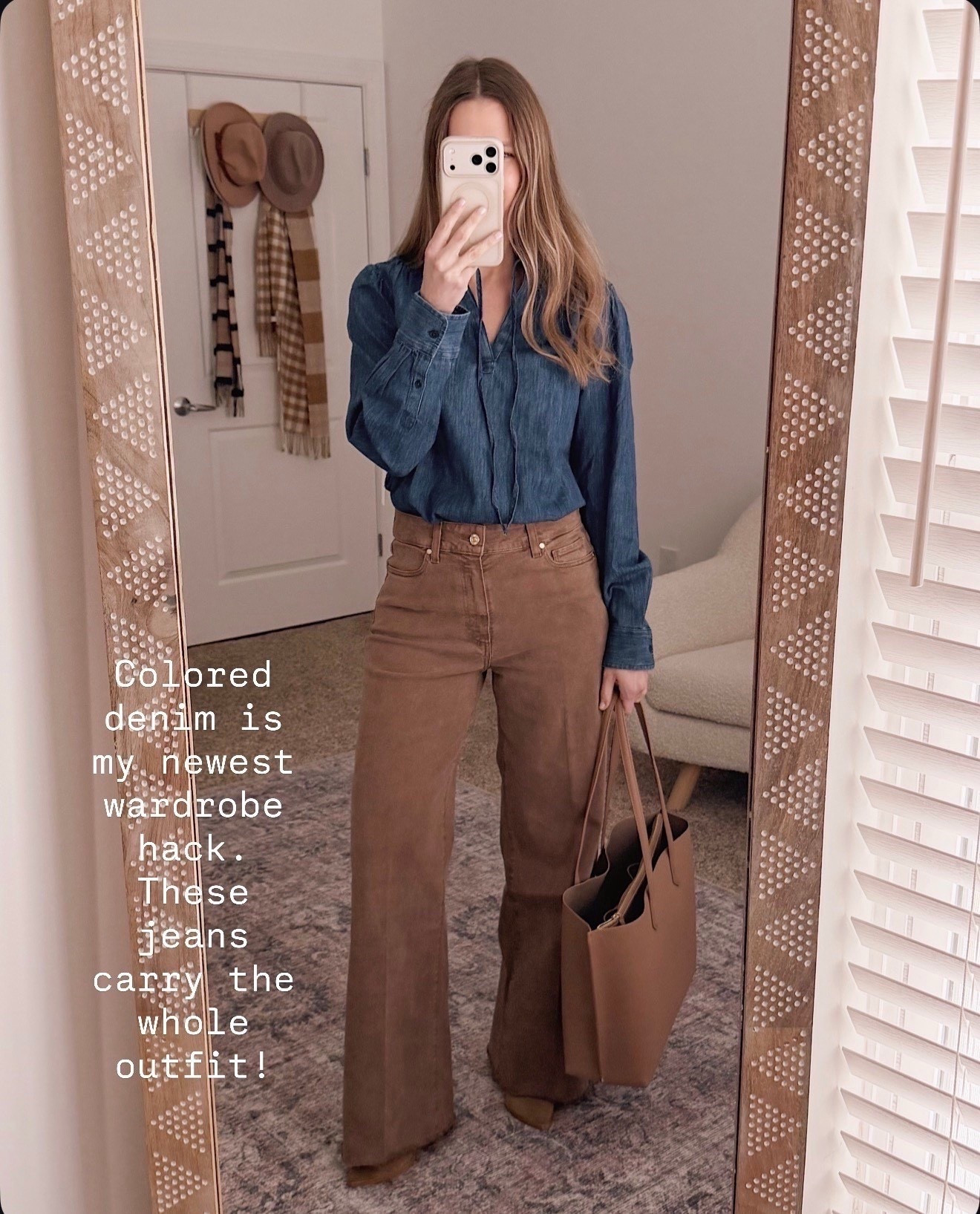 I’m just shy of 5’4 and am wearing a heel here. I plan to cut the hems a bit ! 



#LTKOver40 #LTKgrwm #LTKSeasonal