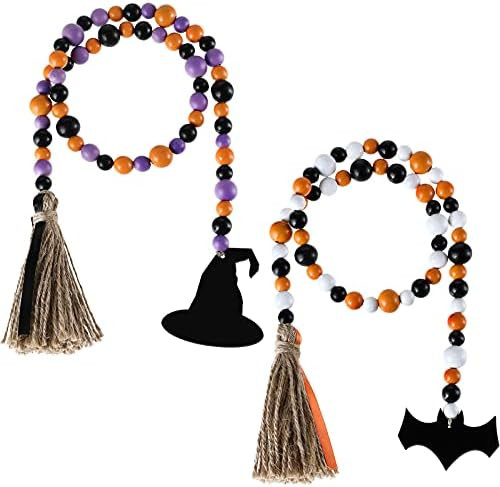 Wooded Bead Garland | Amazon (US)