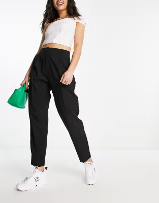 ASOS DESIGN smart tapered trouser in black | ASOS | ASOS (Global)