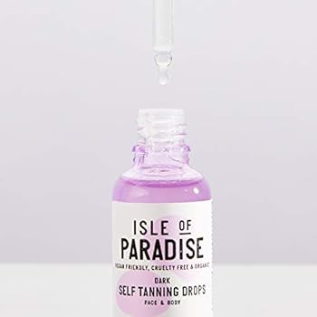 Isle of Paradise Self Tanning Drops - Color Correcting Self Tan Drops for Gradual Glow, Vegan and Cr | Amazon (US)