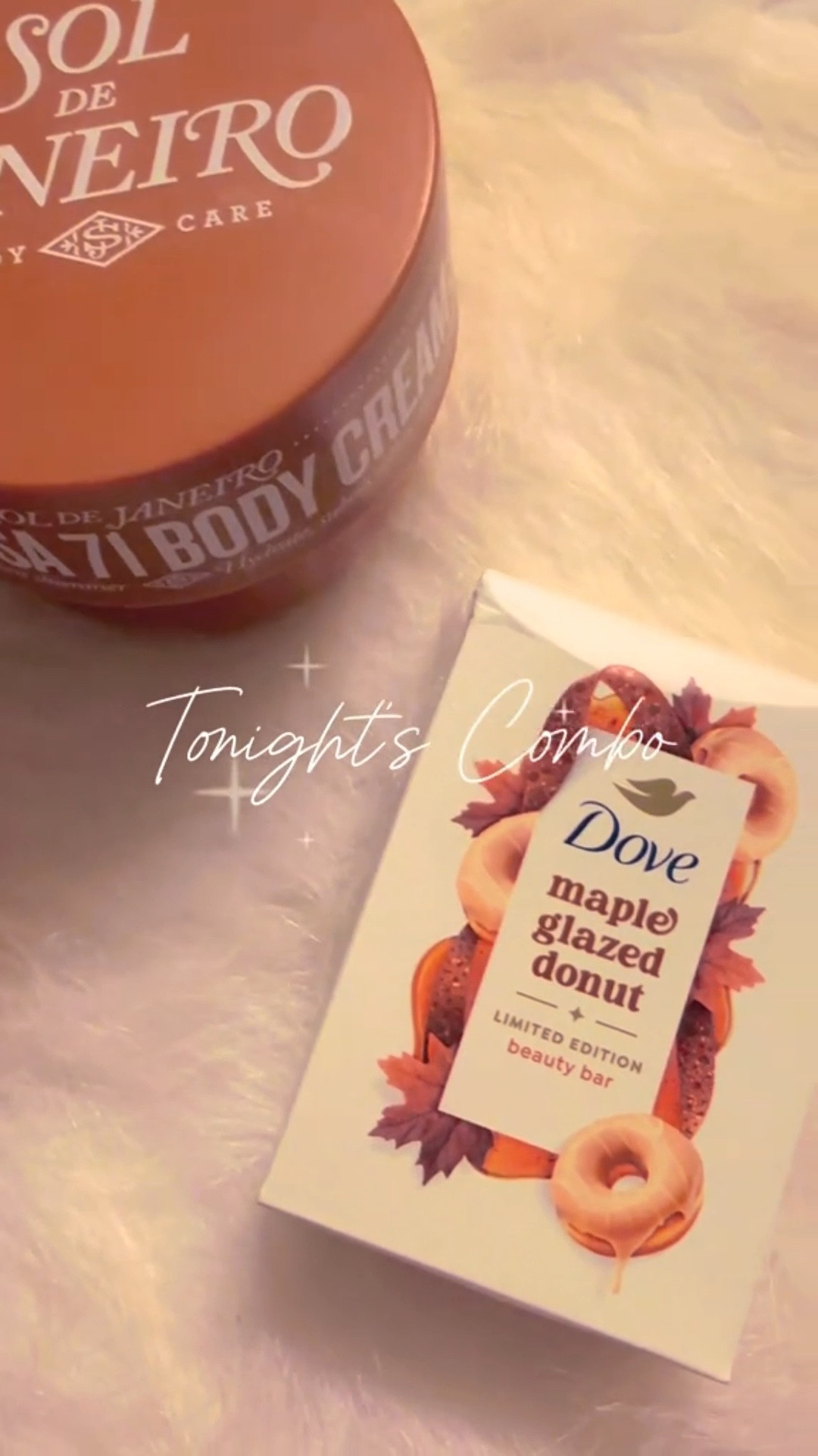 My cozy fall combination that has me smelling like a snack.  This new dove bar soap has me in a choke hold. It smells so good! Like a Caremal candied   So sweet and delicious. If you like to smell like a bakery this is for you. #bodywash #soap #shower routine. 

#LTKOver40 #LTKBeauty