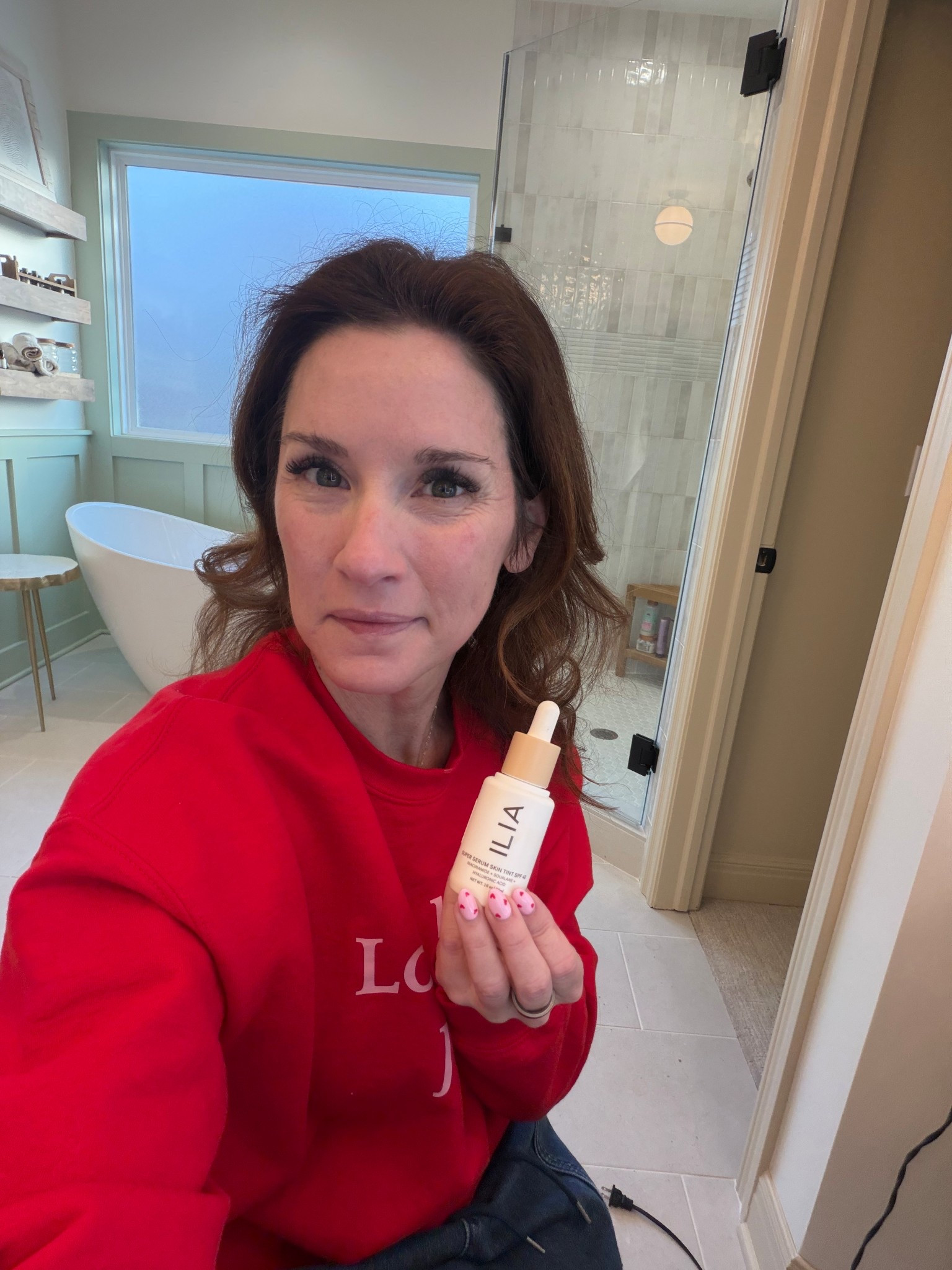 Love this new to me SPF SERUM from @ILIA @Sephora great as a stand alone in place of foundation but also works great under foundation as a primer. 

Giving you a sun-kissed and sun protected look! 

#LTKmorningroutine #LTKOver40 #LTKBeauty