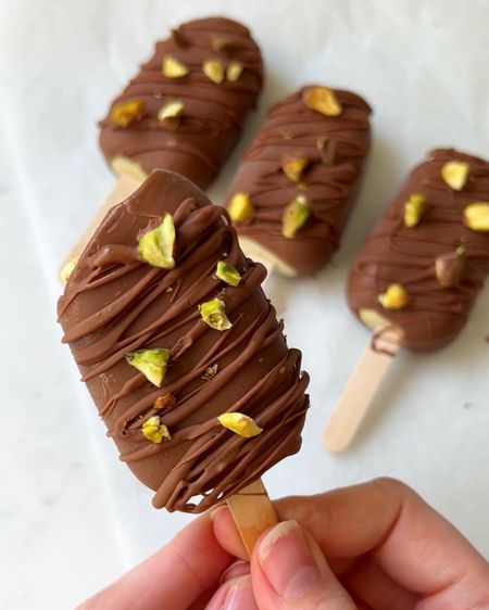 These pistachio ice cream sticks are the perfect summer treat! So easy to make in these little moulds 😍 


#LTKeurope #LTKSeasonal #LTKunder100