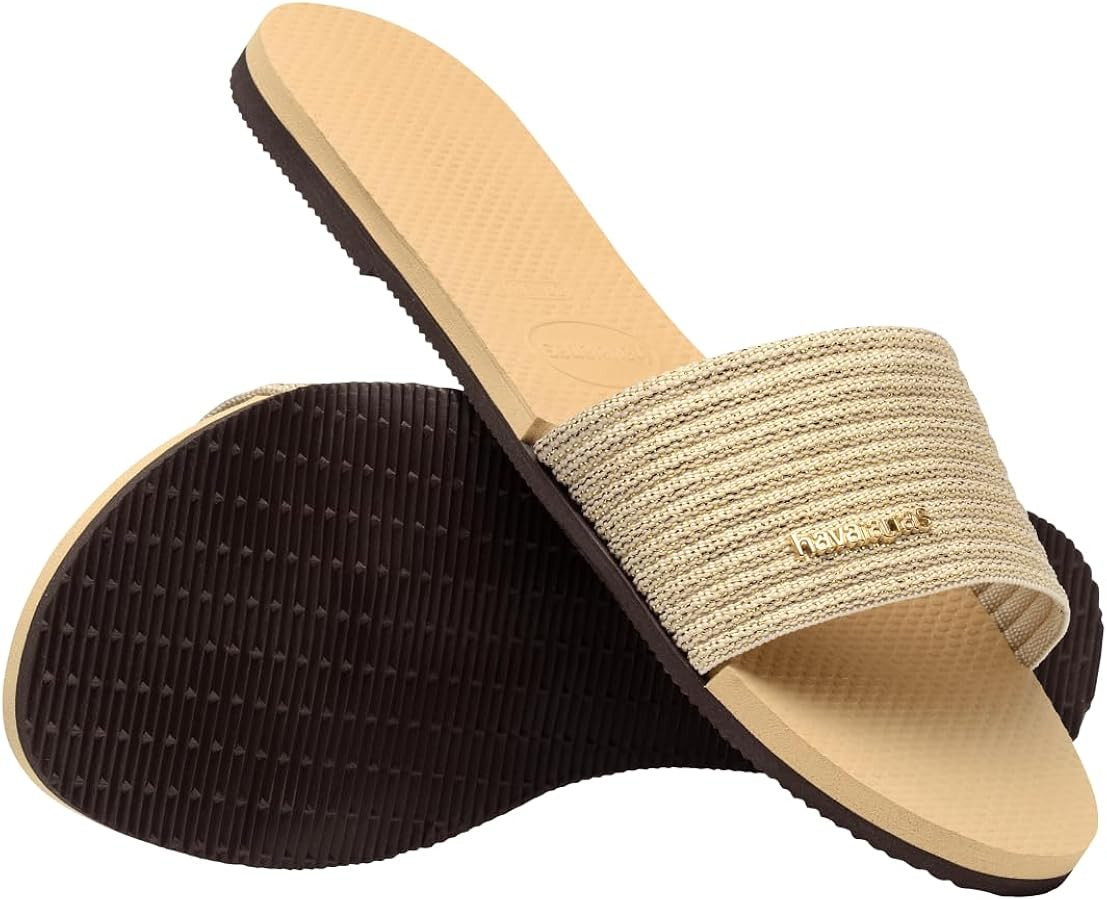Havaianas womens You Malta Metallic Sandals | Amazon (US)