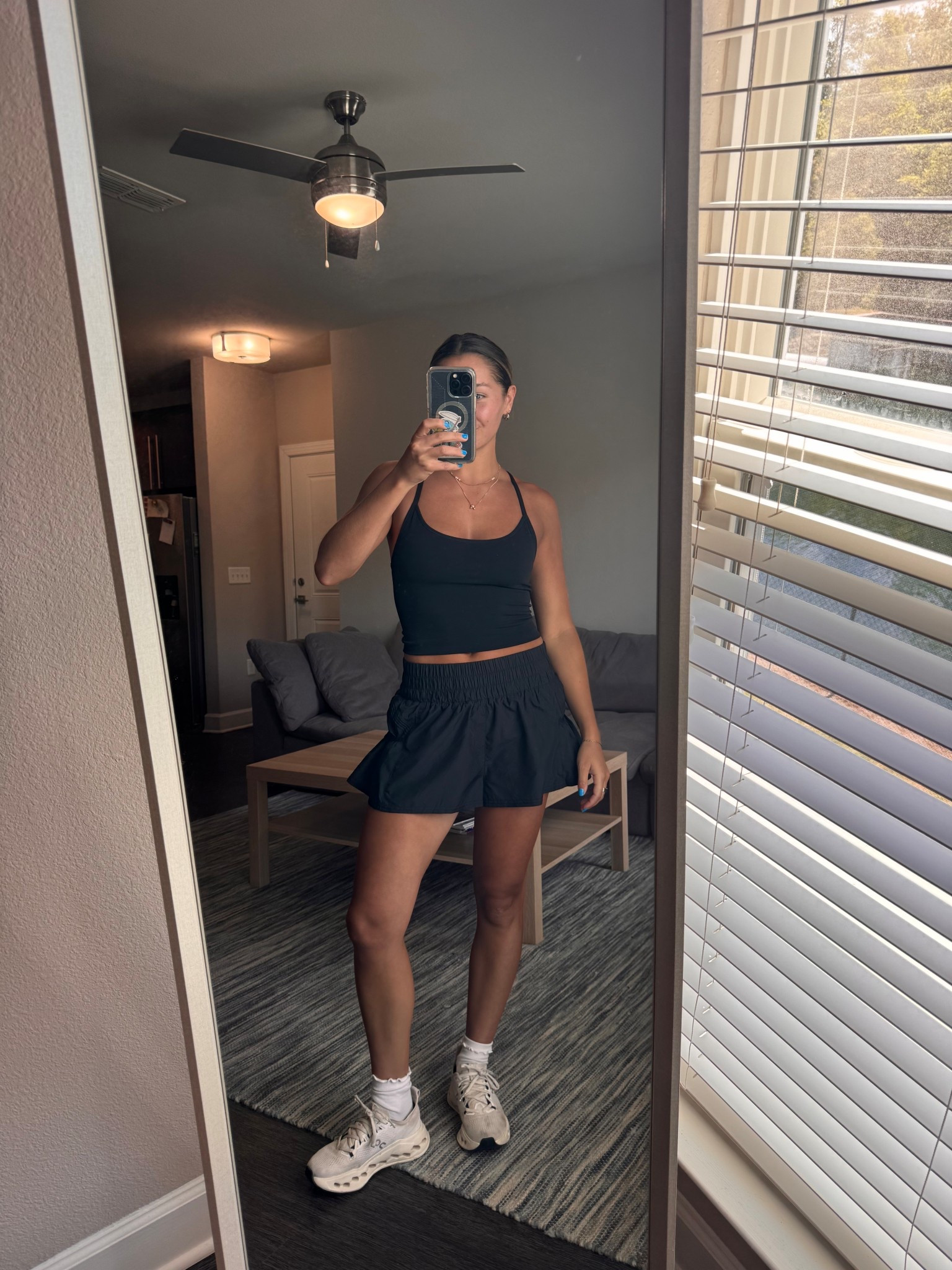 another walk ootd! 

small in both top + shorts ;) 

#LTKootd #LTKActive #LTKfitnessgoals
