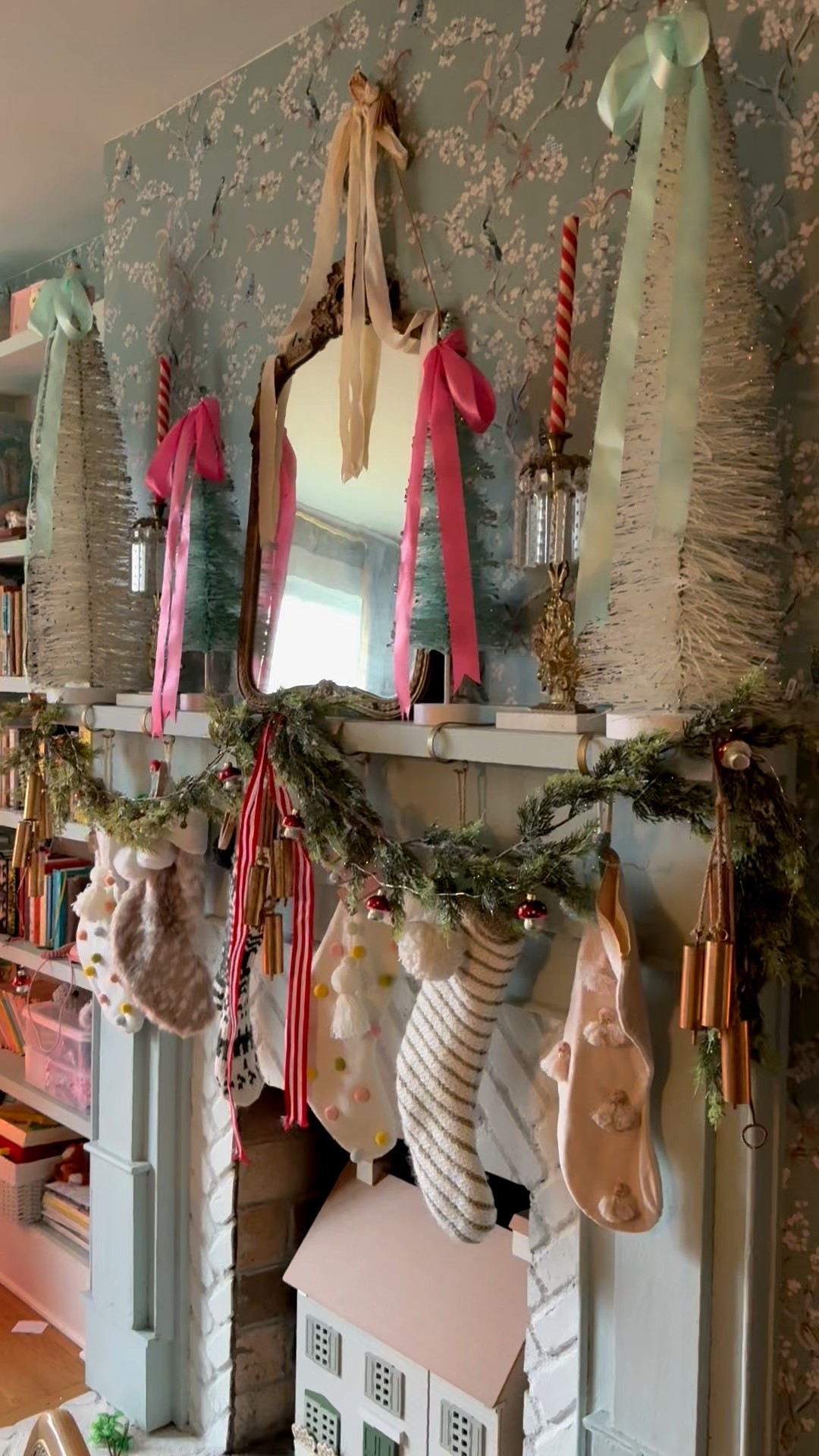 Hanging up the stockings today!!! The countdown to 🎄 is on!✨