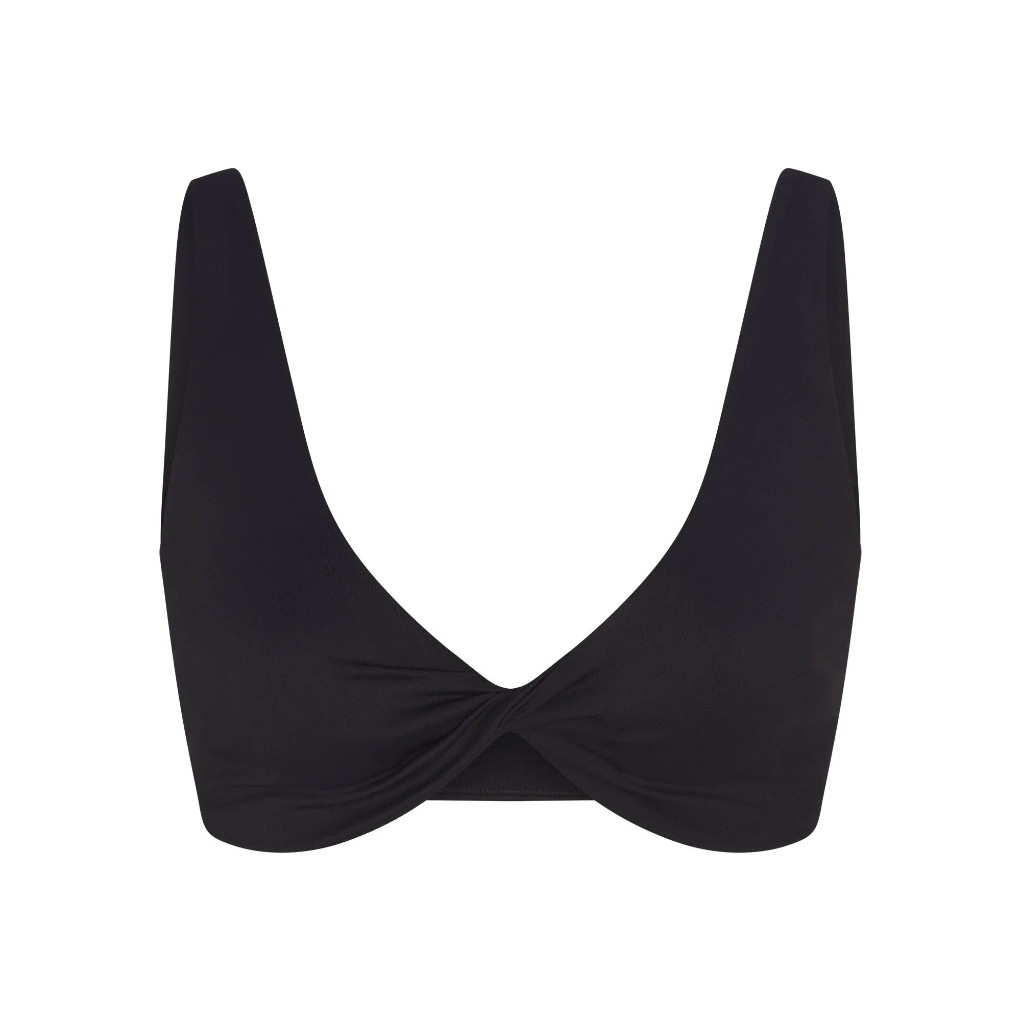 SKIMS Twist-Front Bra | Black | 4XL | NikeSKIMS Matte | SKIMS (US)