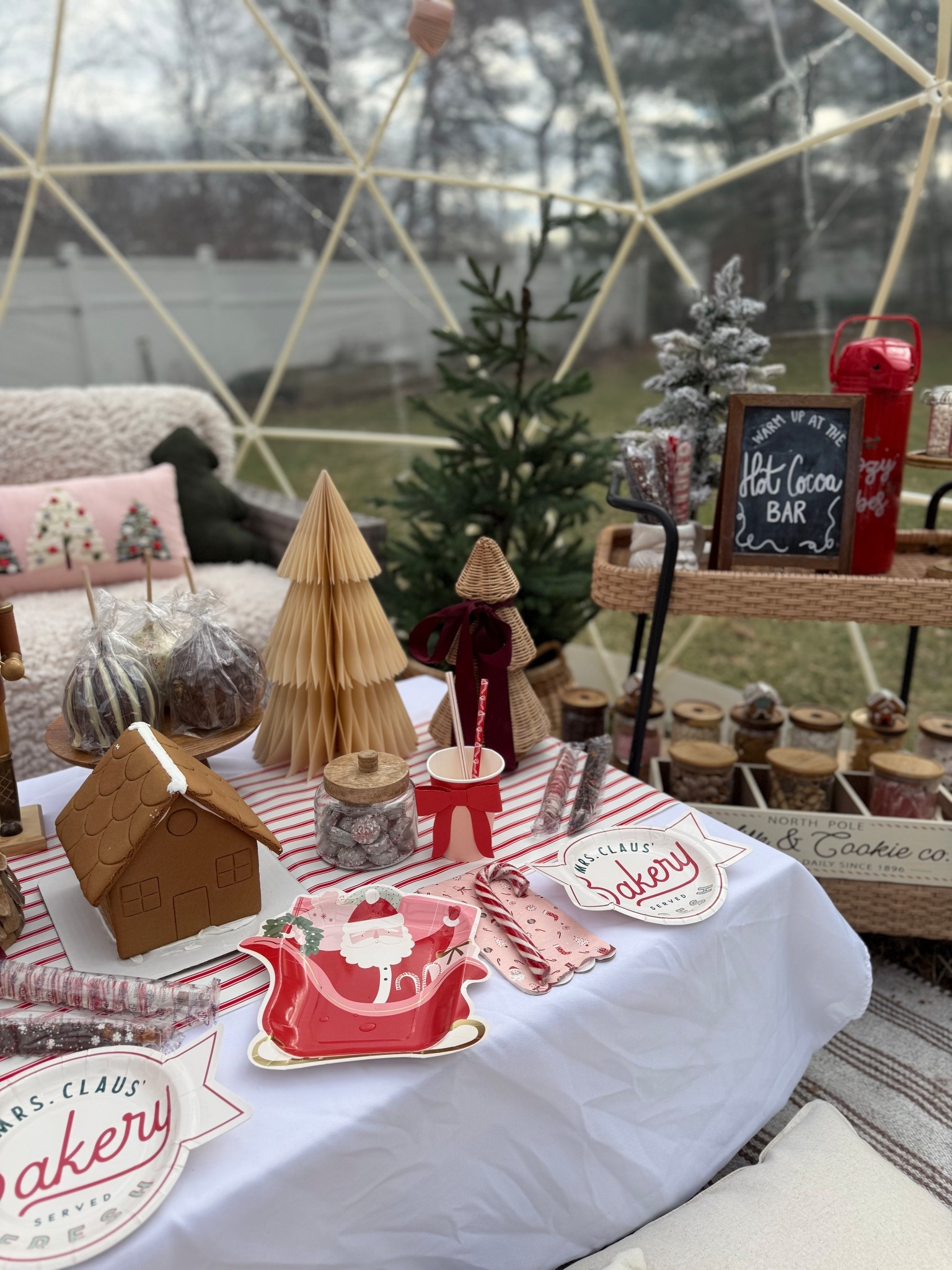 Everything you need for a festive outdoor wonderland ✨❄️

From cozy nights under the stars to holiday magic the whole family will love—this setup has it all.

🎄 Inflatable igloo for instant winter vibes
🍎 Mrs. Prindables chocolate-covered apples & pretzels (a must)
🤍 Ultra-cozy sherpa comforter
🏠 Target’s assembled gingerbread houses (zero mess, all charm)
🎠 Nutcracker + ornament inflatables by Fanboy
☕️ Hot cocoa bar + fixings from Target
🛒 Bar cart from Wayfair to pull it all together

Linked everything I could on LTK so you can recreate this look with ease ✨
Perfect for holiday hosting, cozy nights, or a magical outdoor moment.

#LTKHoliday #LTKSeasonal #LTKmomlife

#LTKHoliday #LTKSeasonal #LTKGiftGuide