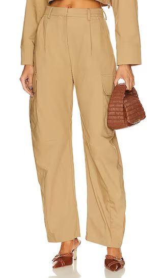 x Marianna Selita Cargo Pant in Camel Brown | Revolve Clothing (Global)