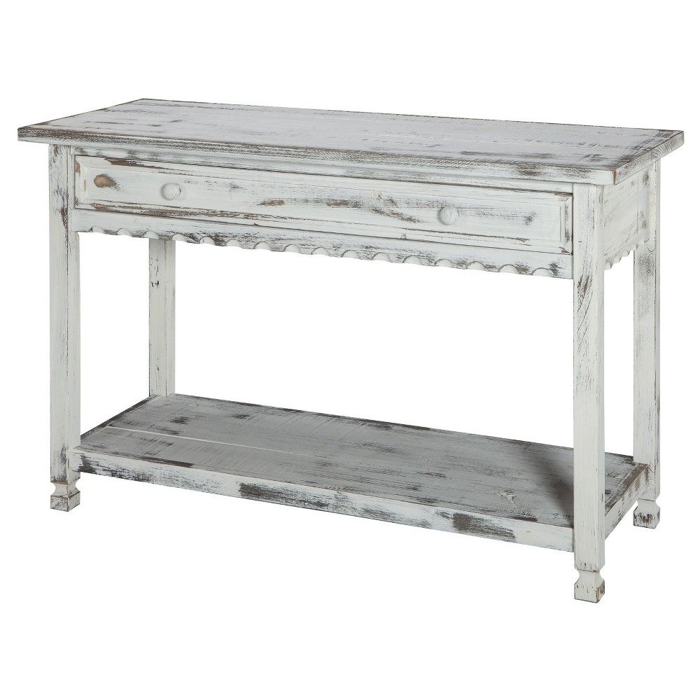 Console Table Hardwood White - Alaterre Furniture | Target