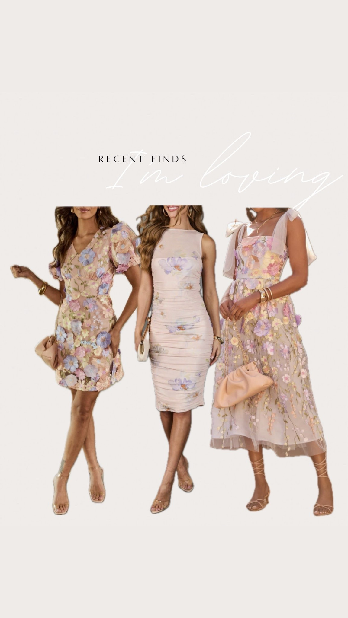 This spring dress launch is so pretty!! Enjoy50 for 50% off an item today!