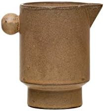 Creative Co-Op, Putty Stoneware Pitcher, 16 oz | Amazon (US)