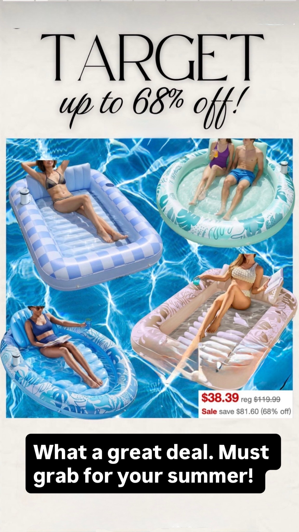 Must have for your summer fun. On sale at Target  

#LTKSeasonal #LTKHome #LTKSaleAlert
