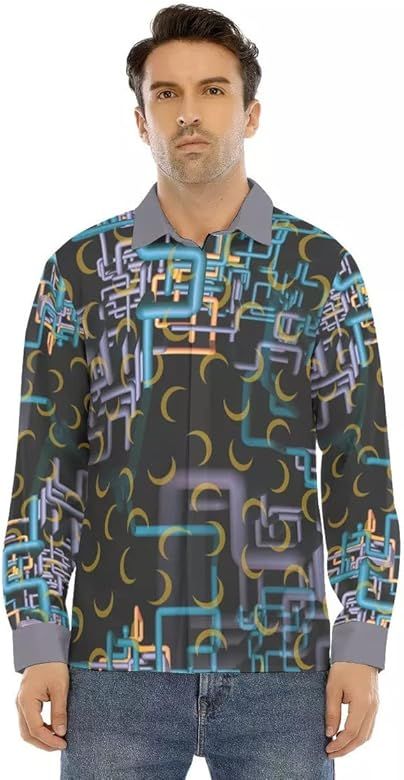 Swayzine Dan Flashes Shirt - Long Sleeve Button Up - I Think You Should Leave | Amazon (US)