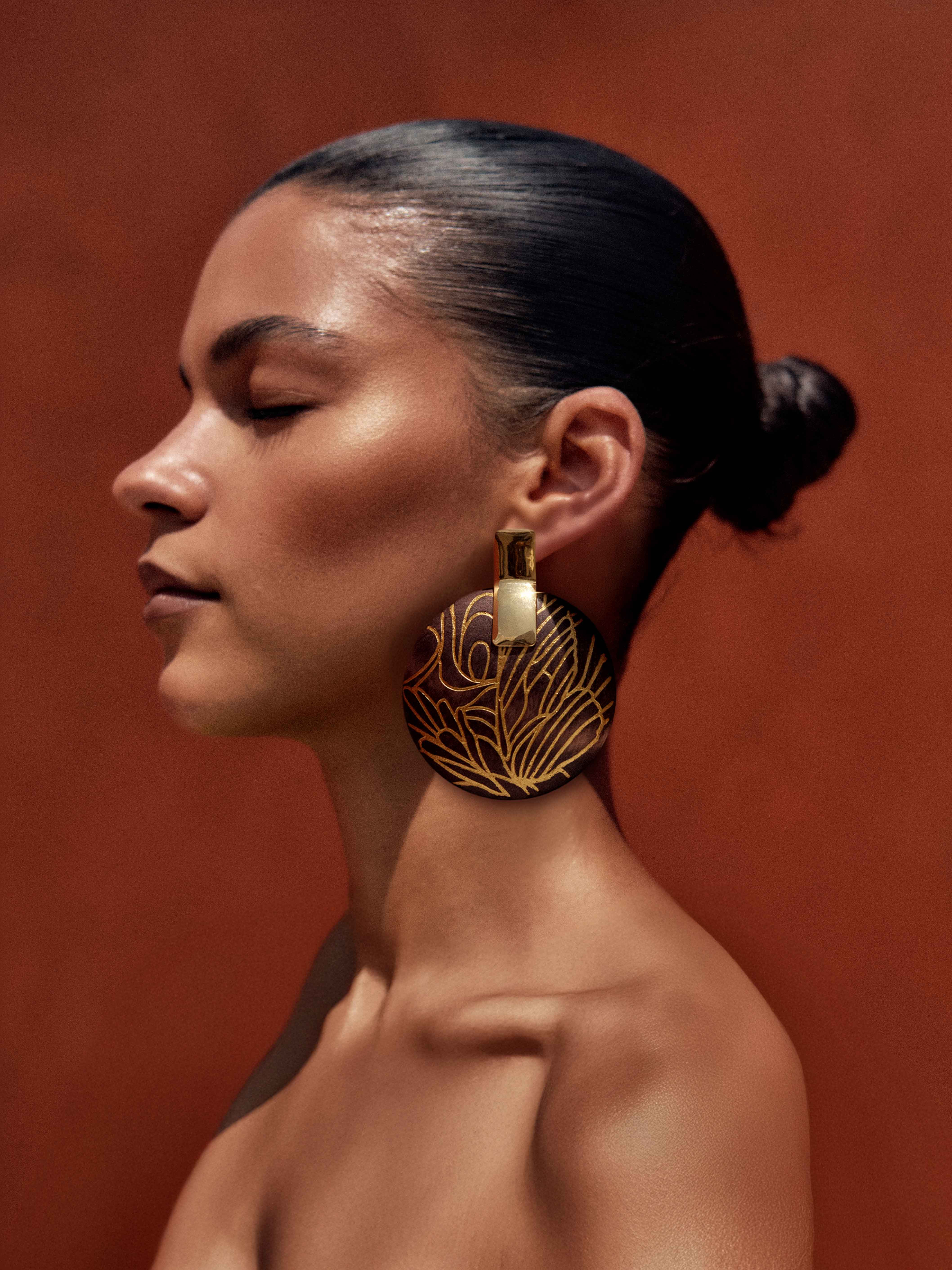 VIBRA EARRING | ANDREA IYAMAH