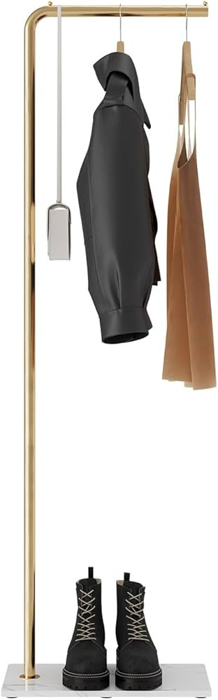 LOFTPLUS Moderno Metallo Attaccapanni da Terra - 150cm Salvaspazio Appendiabiti per Appendere Ves... | Amazon (IT)