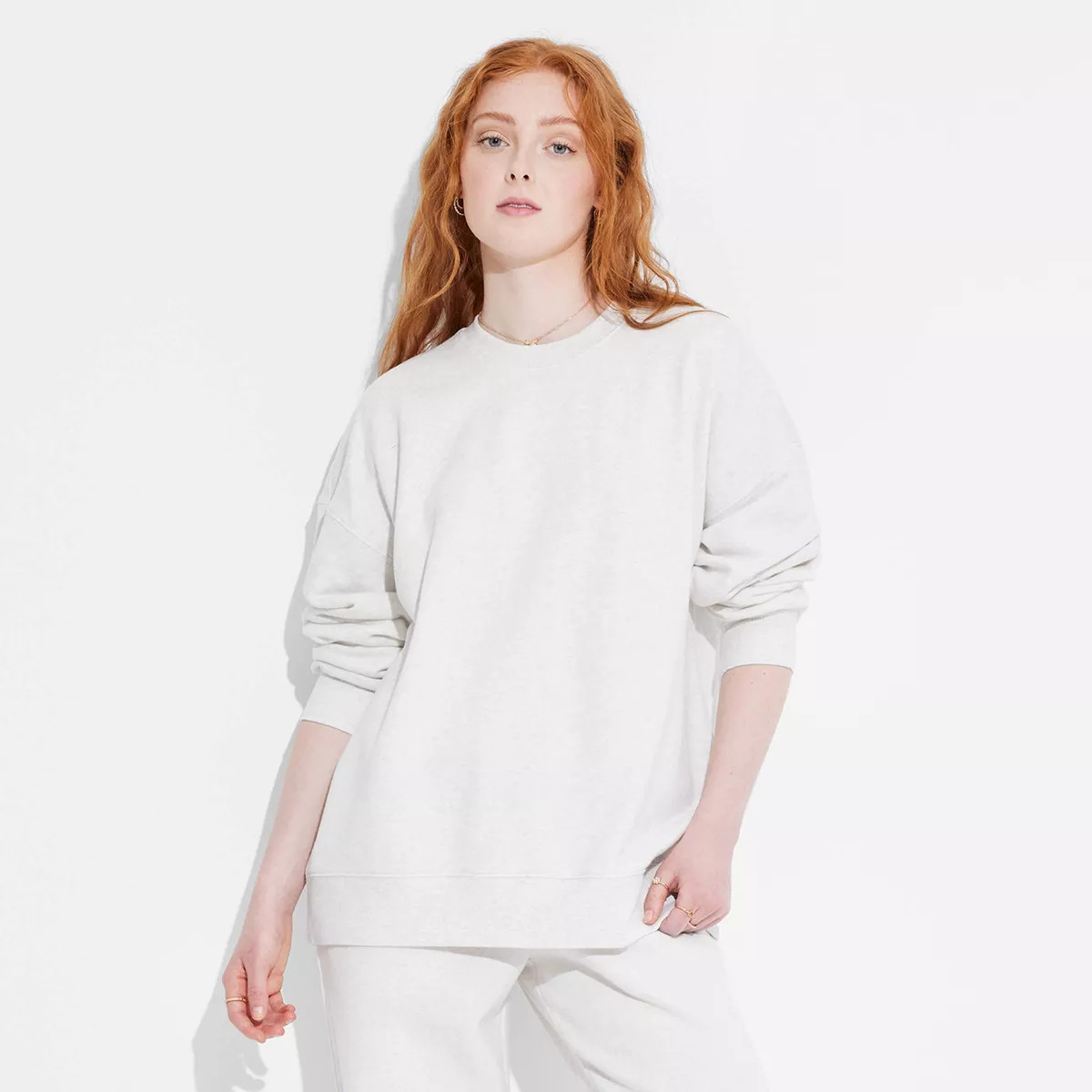 Women's Oversized Pullover Sweatshirt - Wild Fable™ | Target