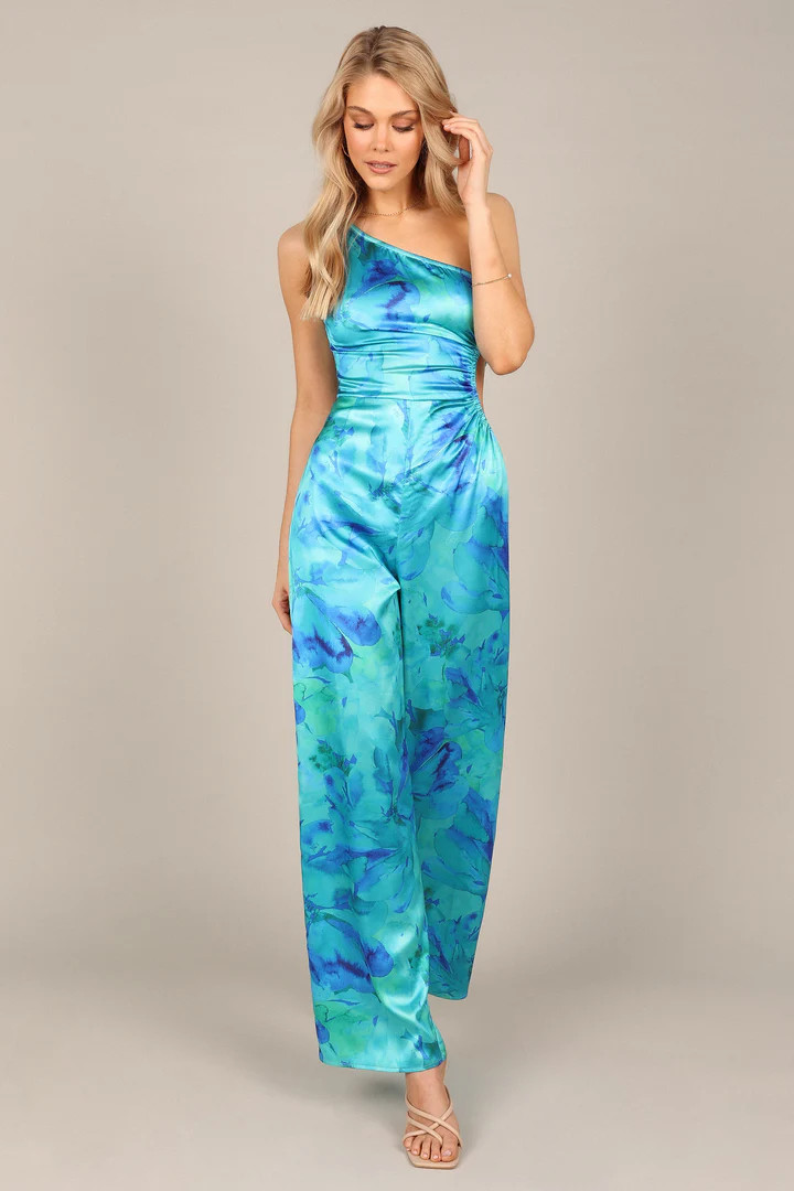 Florina Jumpsuit - Blue/Green | Petal & Pup (US)