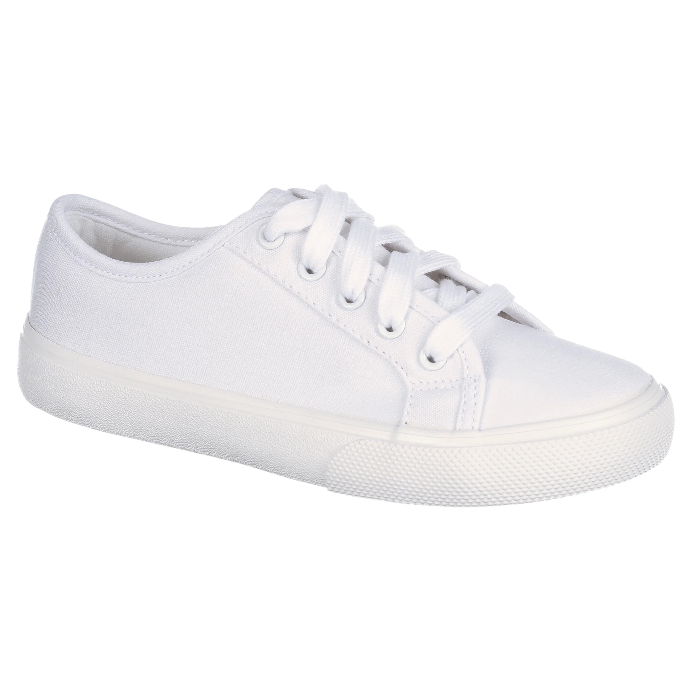Wonder Nation Little Girl & Big Girl Casual Skate Shoe, Sizes 13-6 - Walmart.com | Walmart (US)