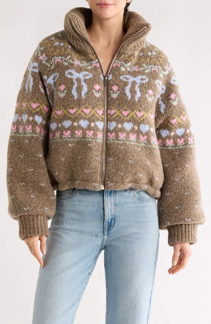 BLANKNYC Knit Puffer Jacket | Nordstromrack | Nordstrom Rack