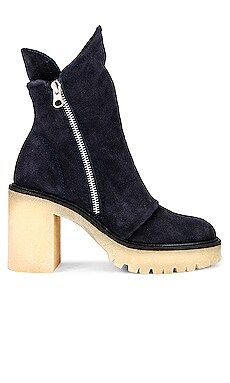 Free People Jack Zip Boot in Onyx from Revolve.com | Revolve Clothing (Global)