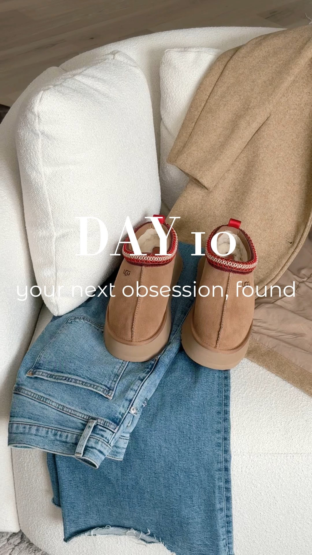 And on the 10th day of 12 Days of Christmas… cozy UGGs, perfect-fit jeans, and a timeless trench coat for your wardrobe wishlist! ✨ #TrendingFashion #OOTD #WardrobeGoals 
Click the link 🔗 to shop all of my favorite trending pieces 👉🏻 https://liketk.it/5EEpN

#LTKGiftGuide #LTKootd #LTKHoliday