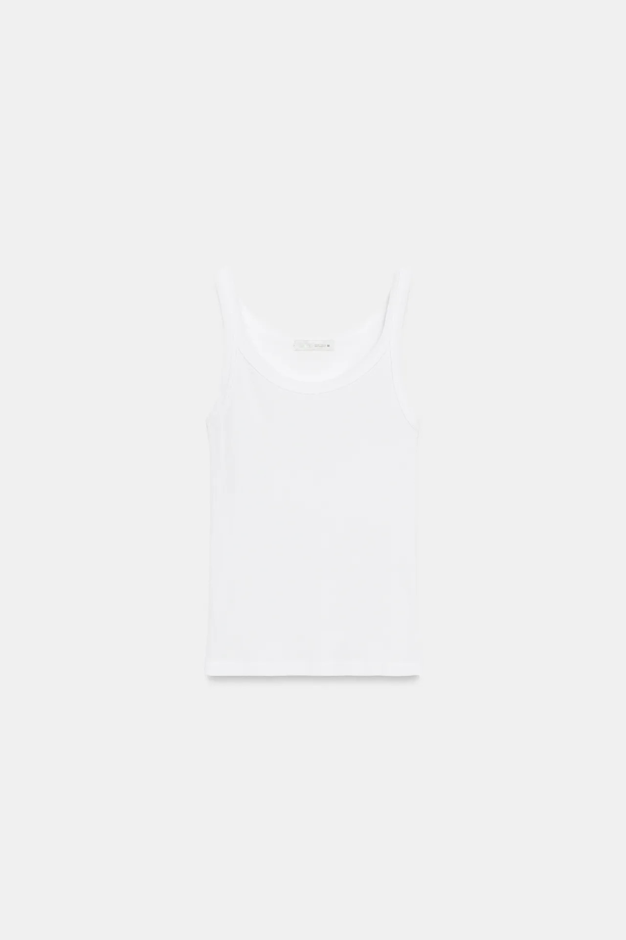 RIBBED COTTON TANK TOP | Zara UK