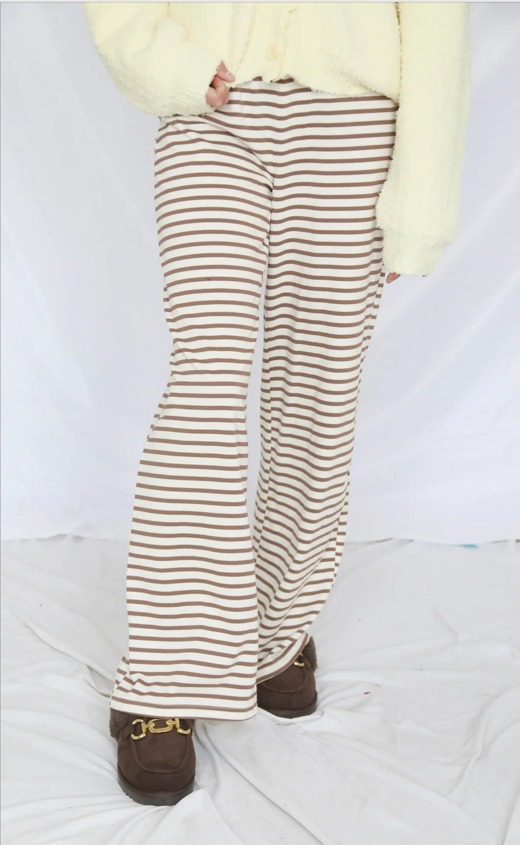 chai stripe pants | RIFFRAFF